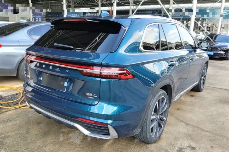 Used Geely Auto Monjaro L 2021 2.0TD High-Power Automatic All-Wheel-Drive Flagship Version Rear Right 45 Deg