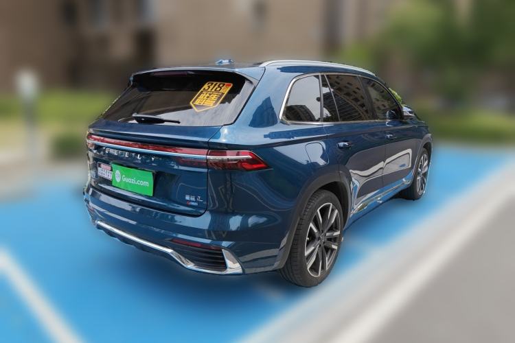 Used Geely Auto Monjaro L 2021 2.0TD High-Power Automatic All-Wheel-Drive Flagship Version Rear Right 45 Deg