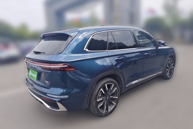 Used Geely Auto Monjaro L 2021 2.0TD High-Power Automatic All-Wheel-Drive Flagship Version Rear Right 45 Deg