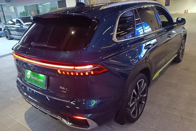 Used Geely Auto Monjaro L 2021 2.0TD High-Power Automatic All-Wheel-Drive Flagship Version Rear Right 45 Deg