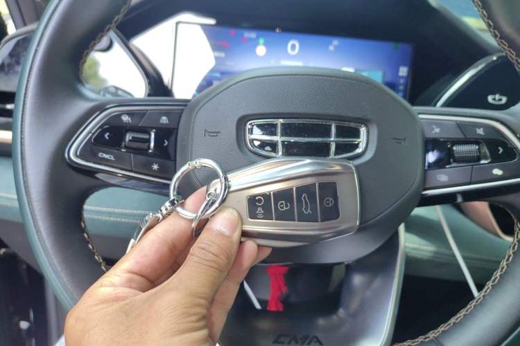 Used Geely Auto Monjaro L 2021 2.0TD DCT EVO Two-Wheel Drive Prestige Version Vehicle Key