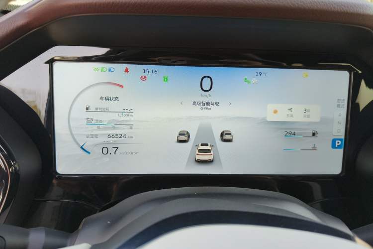 Used Geely Auto Monjaro L 2021 2.0TD DCT EVO Two-Wheel Drive Smart Luxury Version Instrument Cluster