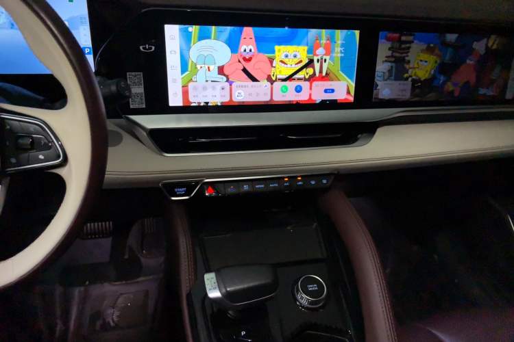Used Geely Auto Monjaro L 2021 2.0TD DCT EVO Two-Wheel Drive Smart Luxury Version Audio And AC Panel