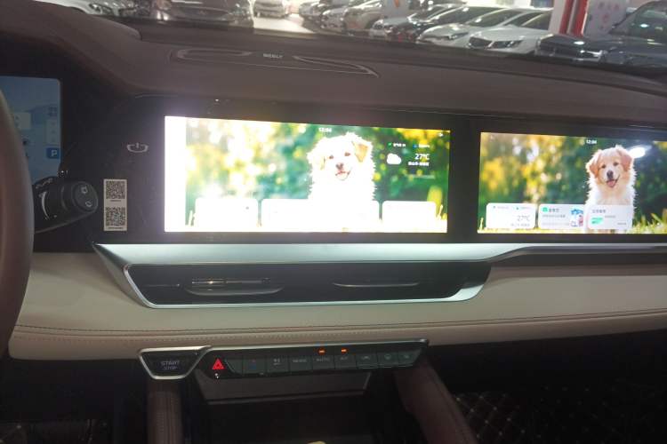 Used Geely Auto Monjaro L 2021 2.0TD DCT EVO Two-Wheel Drive Prestige Version Audio And AC Panel