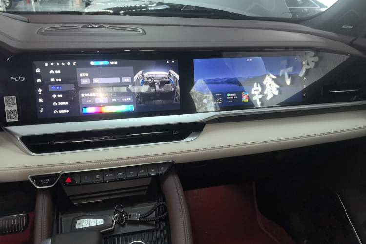 Used Geely Auto Monjaro L 2021 2.0TD High-Power Automatic All-Wheel-Drive Flagship Version Audio And AC Panel