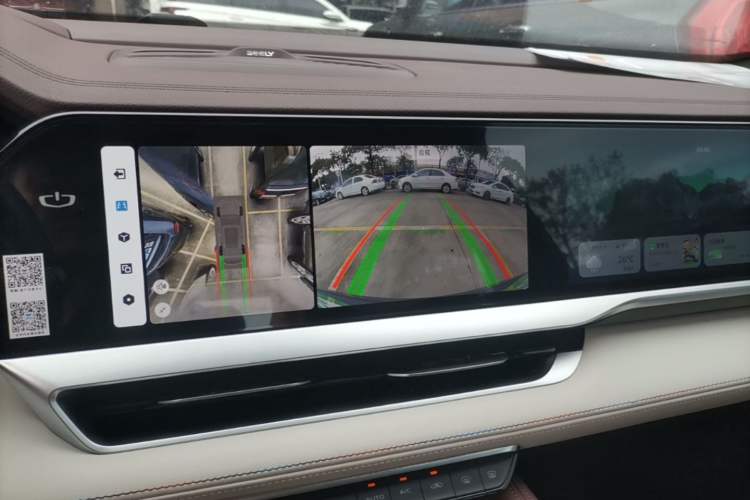 Used Geely Auto Monjaro L 2021 2.0TD DCT EVO Two-Wheel Drive Prestige Version Audio And AC Panel