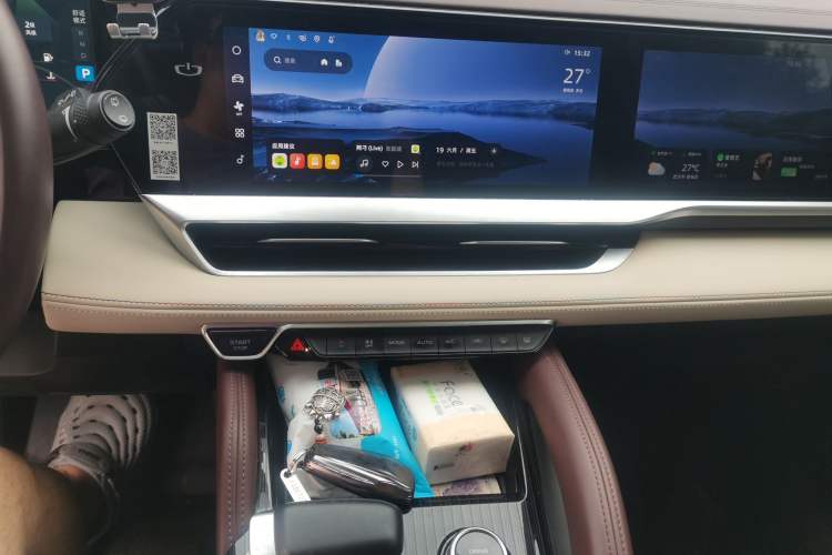 Used Geely Auto Monjaro L 2021 2.0TD DCT EVO Two-Wheel Drive Prestige Version Audio And AC Panel