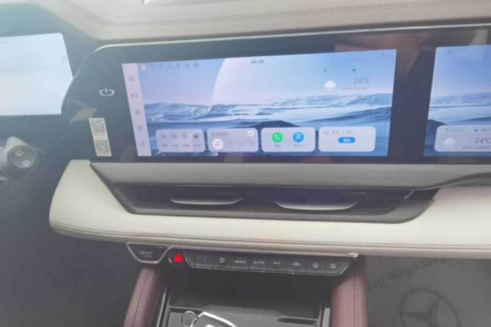Used Geely Auto Monjaro L 2021 2.0TD DCT EVO Two-Wheel Drive Smart Luxury Version Audio And AC Panel