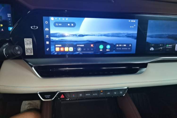 Used Geely Auto Monjaro L 2021 2.0TD DCT EVO Two-Wheel Drive Prestige Version Audio And AC Panel