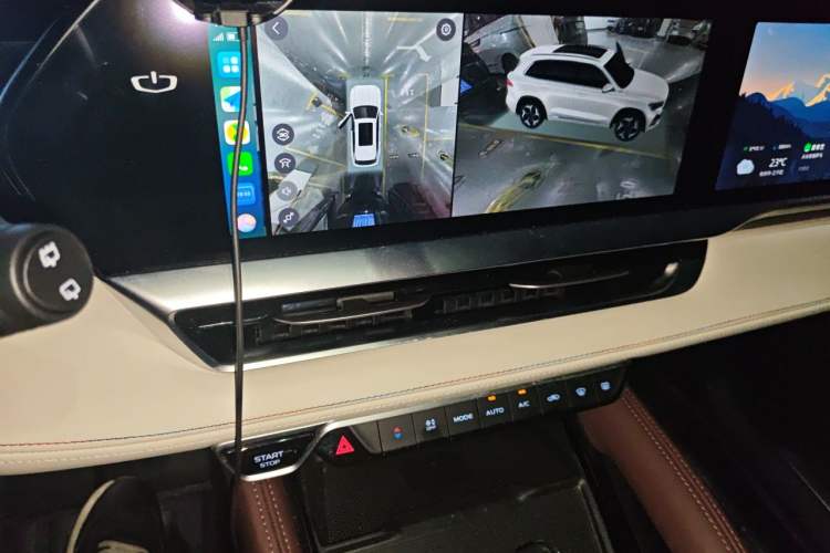 Used Geely Auto Monjaro L 2021 2.0TD High-Power Automatic All-Wheel-Drive Flagship Version Audio And AC Panel
