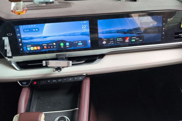 Used Geely Auto Monjaro L 2021 2.0TD DCT EVO Two-Wheel Drive Prestige Version Audio And AC Panel