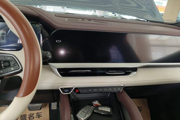 Used Geely Auto Monjaro L 2021 2.0TD DCT EVO Two-Wheel Drive Prestige Version Audio And AC Panel