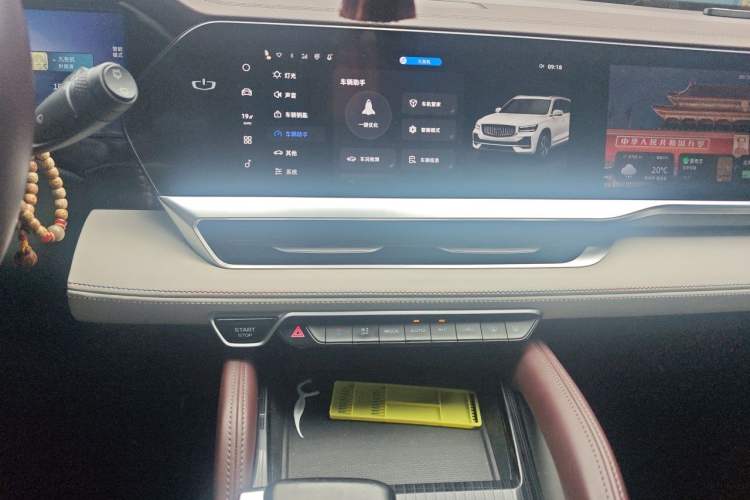 Used Geely Auto Monjaro L 2021 2.0TD DCT EVO Two-Wheel Drive Prestige Version Audio And AC Panel