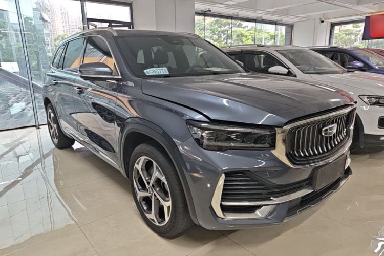 Used Geely Auto Monjaro L 2021 2.0TD High-Power Automatic All-Wheel Drive Luxury Version Front Right 45 Deg