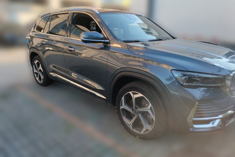 Used Geely Auto Monjaro L 2021 2.0TD High-Power Automatic All-Wheel Drive Luxury Version Front Right 45 Deg