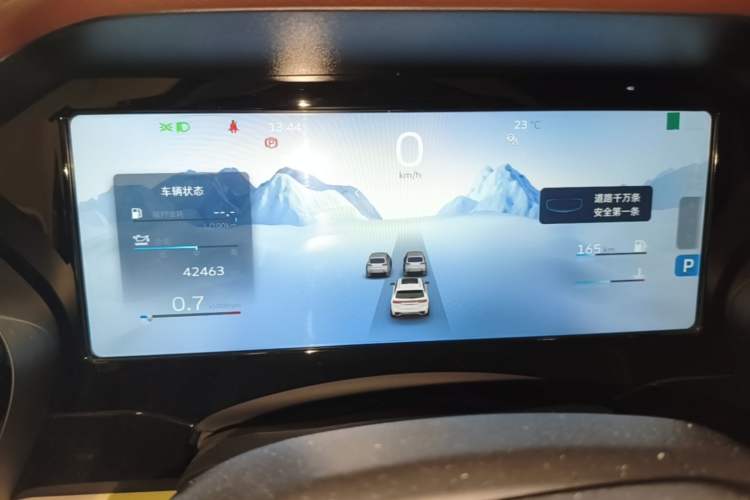 Used Geely Auto Monjaro L 2021 2.0TD DCT EVO Two-Wheel Drive Prestige Version Instrument Cluster