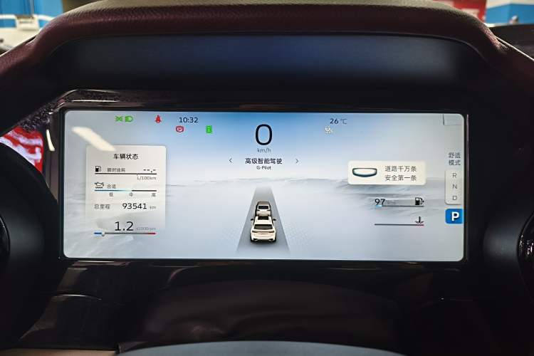Used Geely Auto Monjaro L 2021 2.0TD DCT EVO Two-Wheel Drive Prestige Version Instrument Cluster