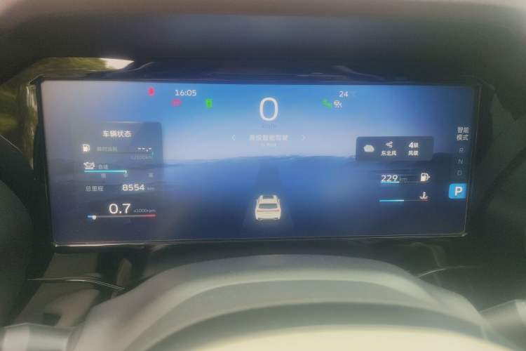 Used Geely Auto Monjaro L 2021 2.0TD DCT EVO Two-Wheel Drive Smart Luxury Version Instrument Cluster