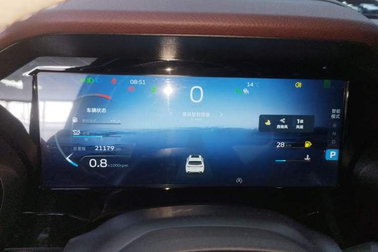 Used Geely Auto Monjaro L 2021 2.0TD DCT EVO Two-Wheel Drive Smart Luxury Version Instrument Cluster