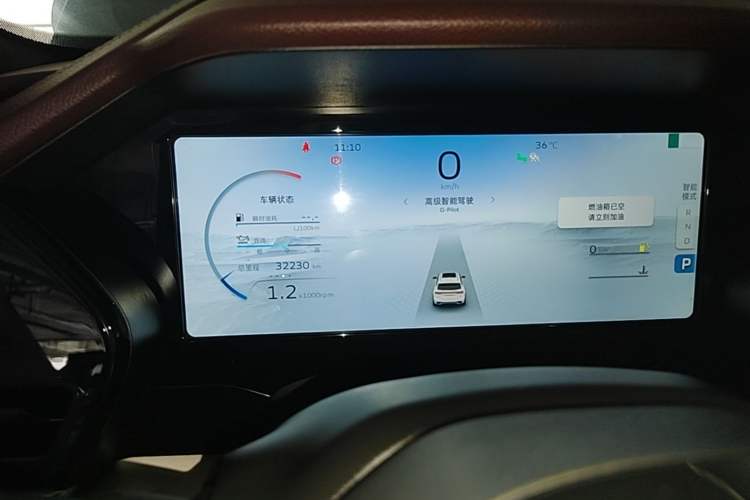 Used Geely Auto Monjaro L 2021 2.0TD DCT EVO Two-Wheel Drive Smart Luxury Version Instrument Cluster