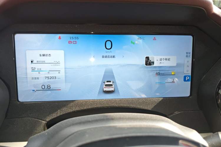 Used Geely Auto Monjaro L 2021 2.0TD DCT EVO Two-Wheel Drive Smart Luxury Version Instrument Cluster