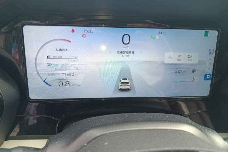 Used Geely Auto Monjaro L 2021 2.0TD High-Power Automatic All-Wheel-Drive Flagship Version Instrument Cluster