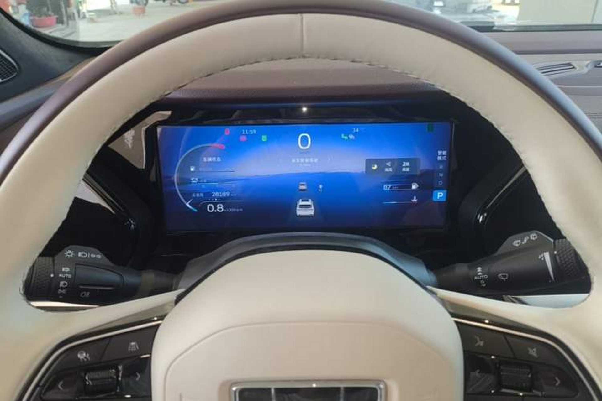 Used Geely Auto Monjaro L 2021 2.0TD DCT EVO Two-Wheel Drive Smart Luxury Version Instrument Cluster