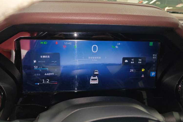 Used Geely Auto Monjaro L 2021 2.0TD DCT EVO Two-Wheel Drive Smart Luxury Version Instrument Cluster