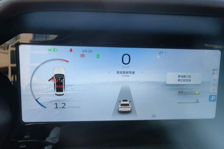 Used Geely Auto Monjaro L 2021 2.0TD High-Power Automatic All-Wheel Drive Luxury Version Instrument Cluster
