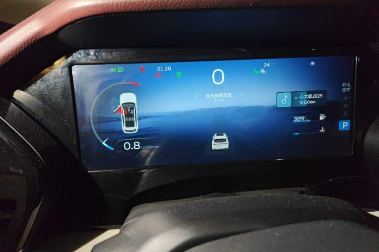 Used Geely Auto Monjaro L 2021 2.0TD DCT EVO Two-Wheel Drive Smart Luxury Version Instrument Cluster