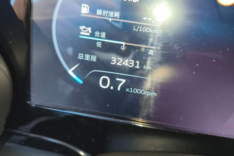 Used Geely Auto Monjaro L 2021 2.0TD DCT EVO Two-Wheel Drive Prestige Version Odometer Close Up