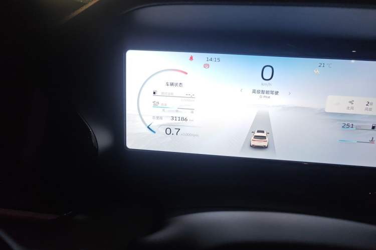 Used Geely Auto Monjaro L 2021 2.0TD DCT EVO Two-Wheel Drive Prestige Version Odometer Close Up