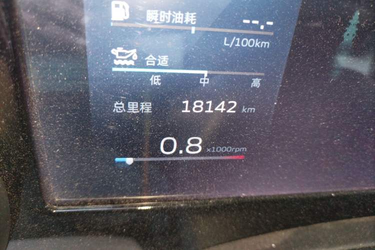 Used Geely Auto Monjaro L 2021 2.0TD DCT EVO Two-Wheel Drive Smart Luxury Version Odometer Close Up