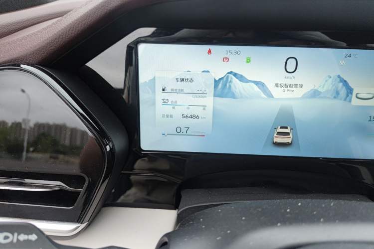Used Geely Auto Monjaro L 2021 2.0TD DCT EVO Two-Wheel Drive Prestige Version Odometer Close Up