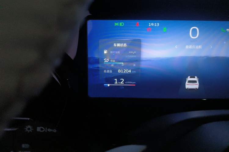 Used Geely Auto Monjaro L 2021 2.0TD DCT EVO Two-Wheel-Drive Flagship Version Odometer Close Up