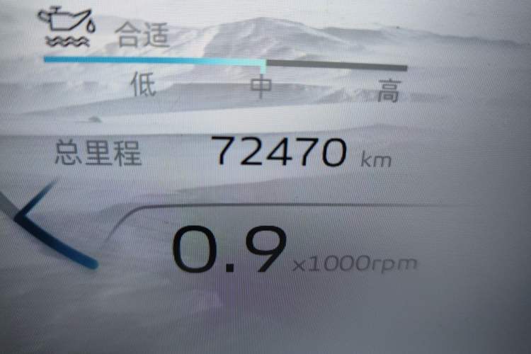 Used Geely Auto Monjaro L 2021 2.0TD High-Power Automatic All-Wheel Drive Luxury Version Odometer Close Up