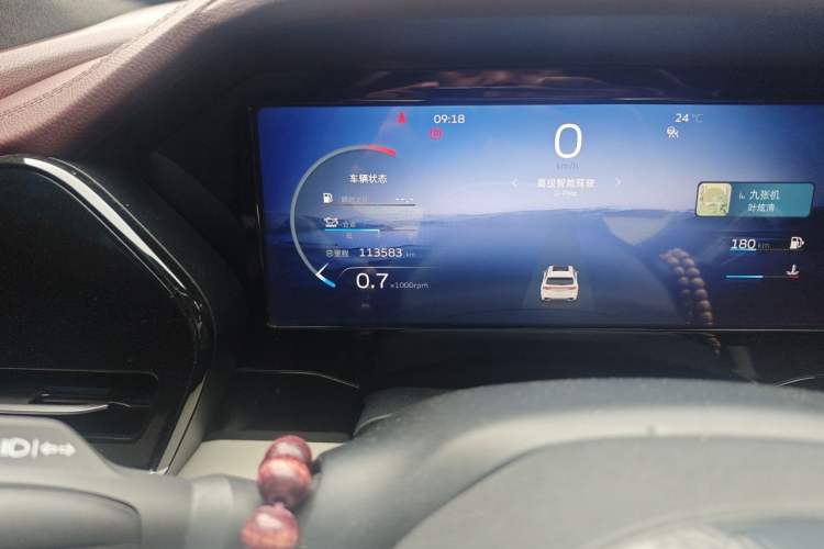 Used Geely Auto Monjaro L 2021 2.0TD DCT EVO Two-Wheel Drive Prestige Version Odometer Close Up