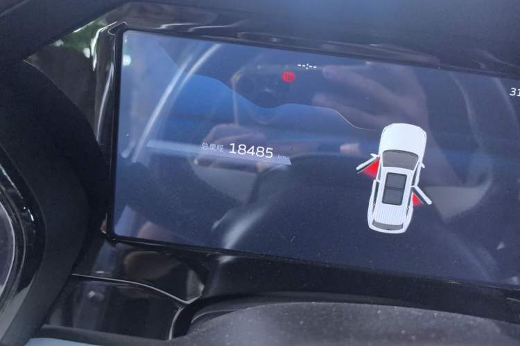Used Geely Auto Monjaro L 2021 2.0TD DCT EVO Two-Wheel Drive Smart Luxury Version Odometer Close Up