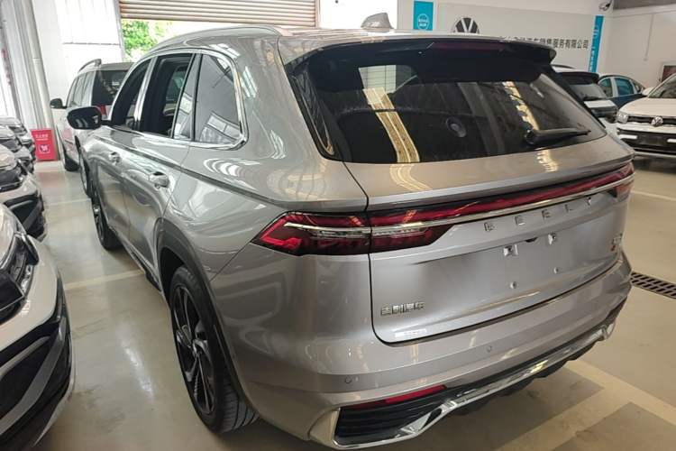 Used Geely Auto Monjaro L 2021 2.0TD High-Power Automatic All-Wheel-Drive Flagship Version Rear Left 45 Deg