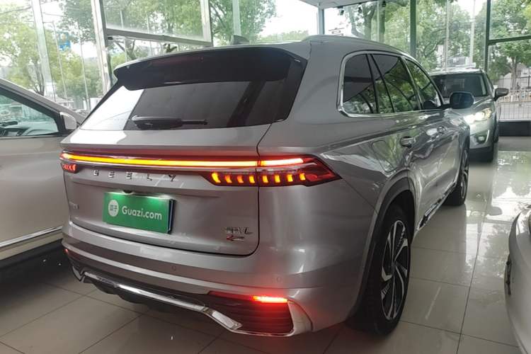 Used Geely Auto Monjaro L 2021 2.0TD High-Power Automatic All-Wheel-Drive Flagship Version Rear Right 45 Deg