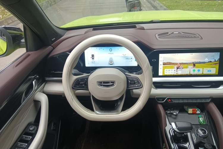 Used Geely Auto Monjaro L 2021 2.0TD High-Power Automatic All-Wheel-Drive Flagship Version Steering Wheel