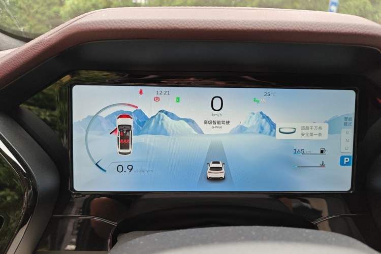 Used Geely Auto Monjaro L 2021 2.0TD DCT EVO Two-Wheel Drive Smart Luxury Version Instrument Cluster