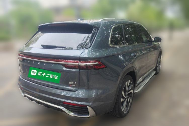 Used Geely Auto Monjaro L 2021 2.0TD High-Power Automatic All-Wheel-Drive Flagship Version Rear Right 45 Deg