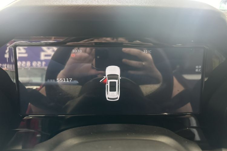 Used Geely Auto Monjaro L 2021 2.0TD High-Power Automatic All-Wheel Drive Luxury Version Odometer Close Up