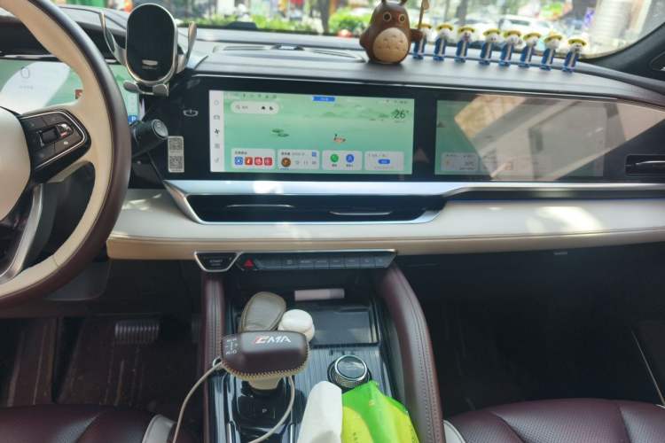 Used Geely Auto Monjaro L 2021 2.0TD DCT EVO Two-Wheel-Drive Flagship Version Audio And AC Panel
