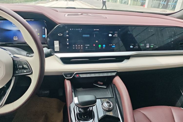 Used Geely Auto Monjaro L 2021 2.0TD DCT EVO Two-Wheel Drive Prestige Version Audio And AC Panel