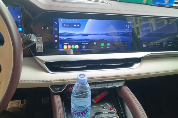 Used Geely Auto Monjaro L 2021 2.0TD DCT EVO Two-Wheel Drive Prestige Version Audio And AC Panel