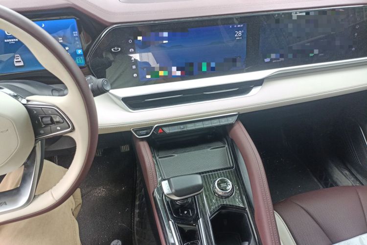 Used Geely Auto Monjaro L 2021 2.0TD DCT EVO Two-Wheel Drive Smart Luxury Version Audio And AC Panel