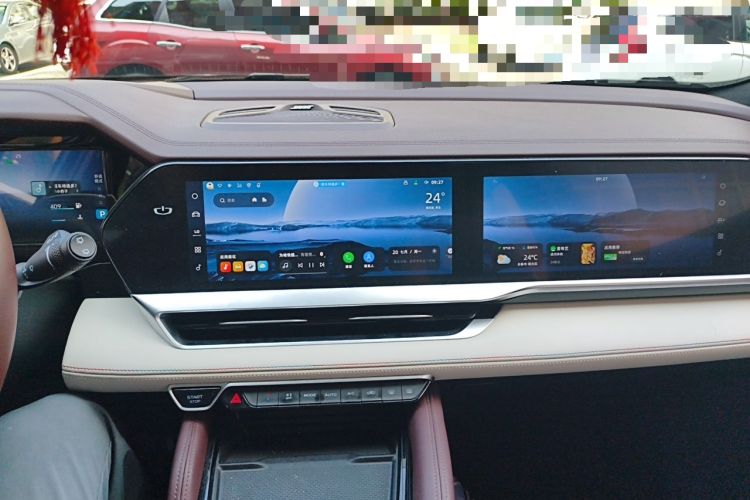 Used Geely Auto Monjaro L 2021 2.0TD High-Power Automatic All-Wheel-Drive Flagship Version Audio And AC Panel