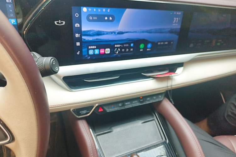 Used Geely Auto Monjaro L 2021 2.0TD High-Power Automatic All-Wheel-Drive Flagship Version Audio And AC Panel